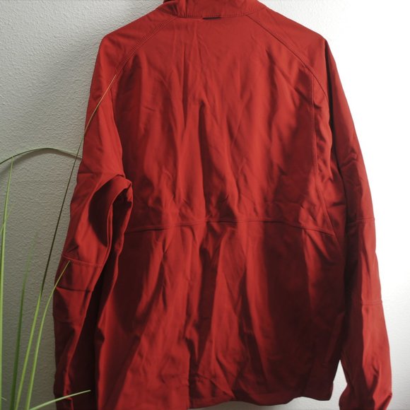 Eddie bauer red soft shell jacket size L tall - Picture 5 of 5